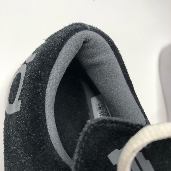 NIKE KD Kevin Durant Vulc GS Black Silver White Lace-up Basketball Sneakers Shoe - Picture 9 of 15